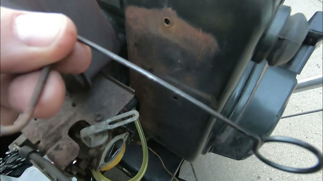 REPLACING A PRIMER FUEL LINE ON A SNOWBLOWER - YouTube