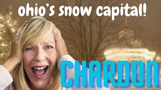 CHARDON OHIO: Snow Capital of Ohio!