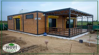 Çatalca - İzzettin Köyünde Montajını Yaptığımız Datca Modeli Evimizde Yaşam Başladı. Container House