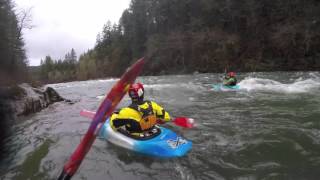 Playing around on the Washougal River MP5 to Hathaway
