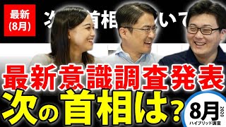 次の首相は？内閣支持率が下がる今、次期首相レースも激しく変動した結果に！？最新ハイブリッド調査｜第40回 選挙ドットコムちゃんねる #3
