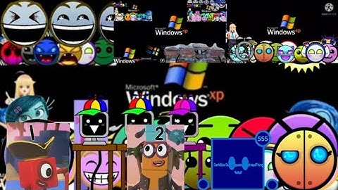 (Ignore The 480p/15Min Long) Windows XP KillScreen (ULIMATE) But Numberblocks 1 And 2 Want To See It