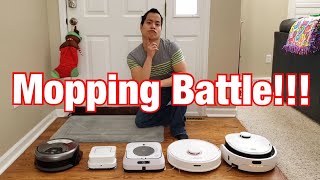 Which Mopping Robot for YOU 🤔 Roborock S6, iRobot Braava Jet m6, 240, iLife w400 and Veniibot N1!!