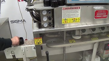 R53230 Kaps All 8 Spindle Capper with Bowl Feeder SIGMA Equipment.