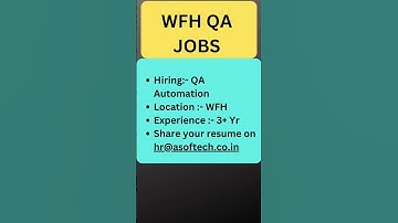 Testing Jobs| Automation Testing #rdautomationlearning