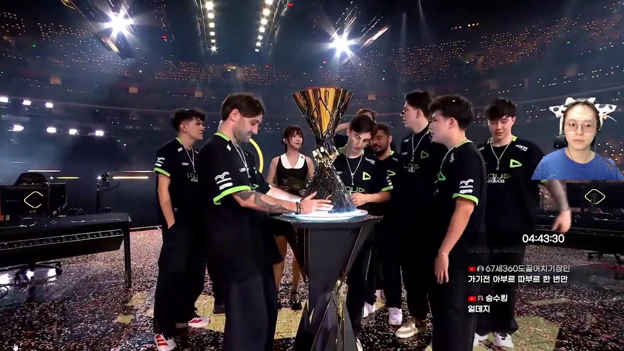 LOUD vs VIT - 챔피언스 상하이 - 플레이오프 - 결승전 같이봅시다!!!!!!!!!! #champscostream