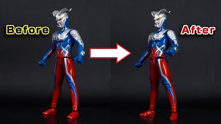 ウルトラアクションフィギュアの股関節を改造してみた！