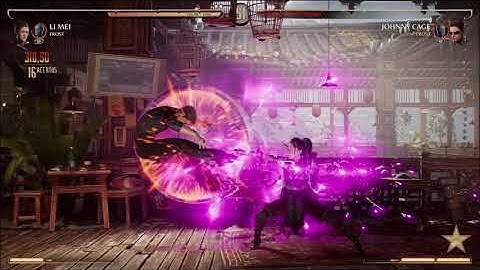 Mortal Kombat 1 Beta Li Mei Combo