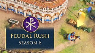 Byzantines 3:50 Feudal All-In | Build Order Guides | Valdemar