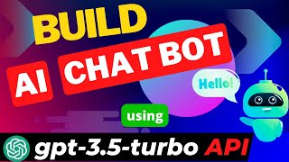 Build AI Chat Bot using ChatGPT API 👉  gpt-3.5-turbo 👈 #chatgpt #openai screenshot 1