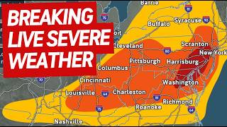 LIVE: Severe Weather Outbreak Coverage With Storm Chasers - Northeast July 21