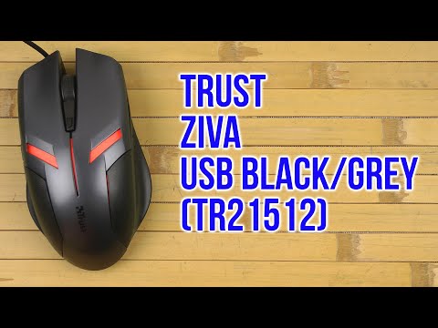 Распаковка Trust Ziva USB Black/Grey (TR21512)