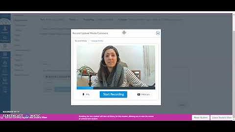 Submitting a video assignment in Canvas