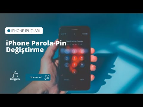 iPhone Parola-Pin Değiştirme  *** GÜNCEL