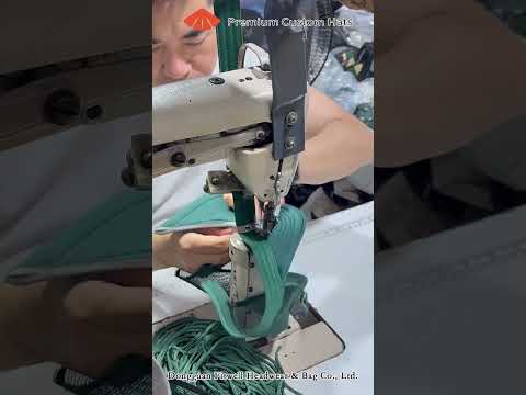 Inside a Hat Factory: Professional Cap Sewing & Production Process #customcaps #fashionaccessories