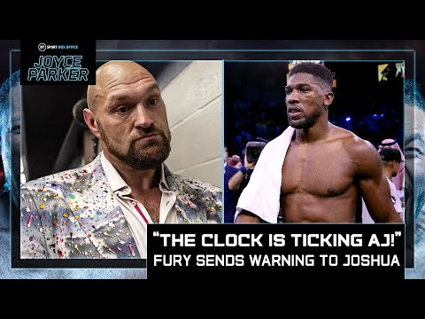 "the clock is ticking aj! " tyson fury issues a final warning to anthony joshua