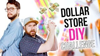 Dollar Store Diy Craft Challenge With The Crafty Lumberjacks - Hgtv Handmade