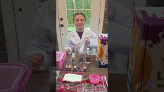Making Slime with Aqua Endless Summer! 🤩🎨 Best Kit Ever? #slime #viral #slimevideo