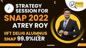 SNAP 2022 Preparation Strategy | How to Get 99%tile in SNAP | SNAP Exam Preparation