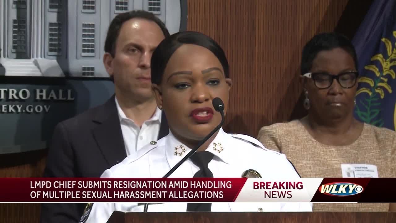 LMPD chief resigns weeks after suspension over handling of sexual ...