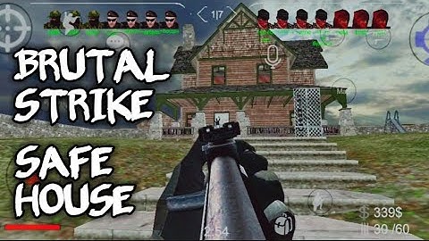 Brutal Strike Mobile | Classic Mode | de_safehouse_csgo  Map | Online/Offline FPS Android Gameplay