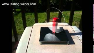 Solar Powered Stirling Engine by Jim R. Larsen