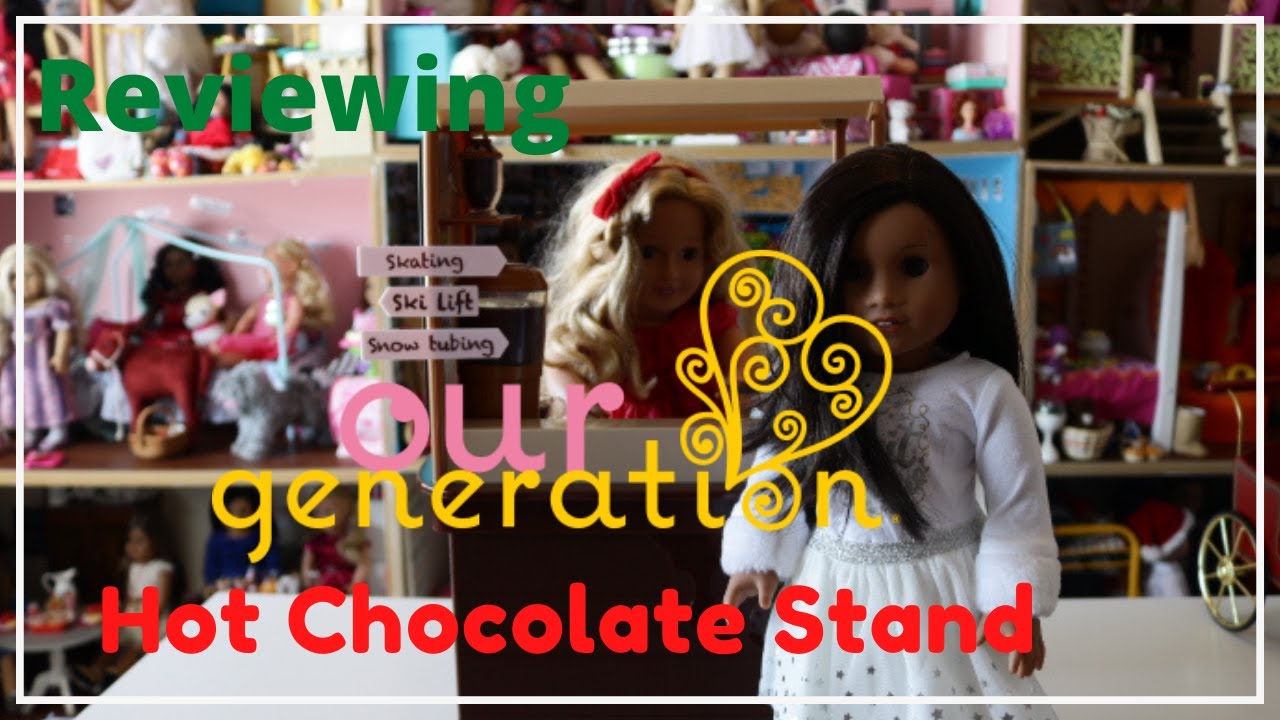 Hot Chocolate Machine from Our Generation 18 Play Doll Choco