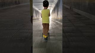 Underground scoot rider #shorts #babyshorts #cute