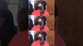 Watch FULL Silkpress Tutorial at above link. Blowout #silkpresstutorial #naturalhairtutorial l