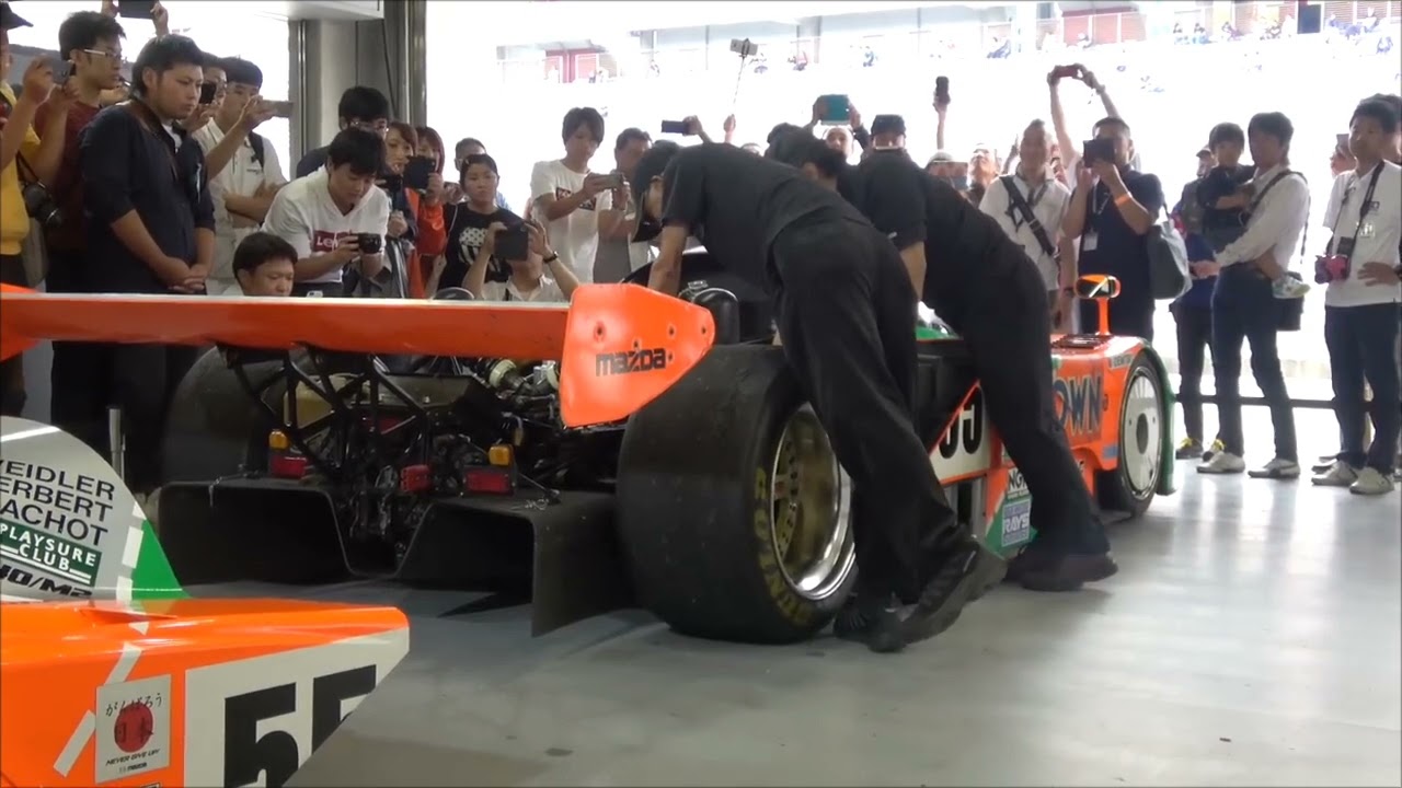 Mazda 787 B 4 rotor engine Wankel Sound 