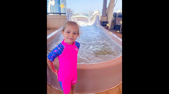 KIDS #DIANA SHOW AT THE BEACH #JBR #DUBAI