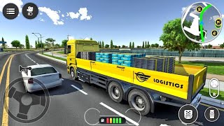 Bricks/Block Pallets Delivery - Drive Simulator | Indian Truck Simulator 3D Game - Android Gameplay screenshot 4