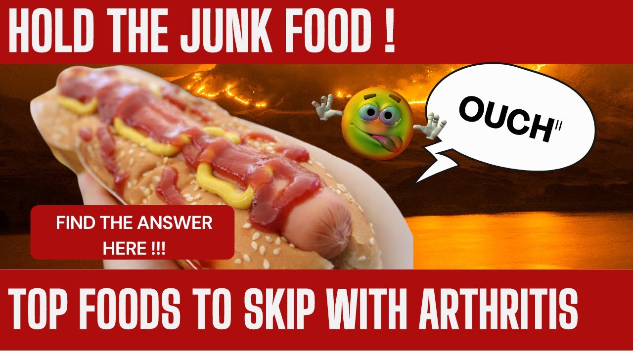 Избегайте этих 8 продуктов и напитков, если у вас артрит