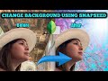 CHANGE YOUR PICTURE BACKGROUND USING SNAPSEED TAGALOG TUTORIAL | XINZON TUTORIALS