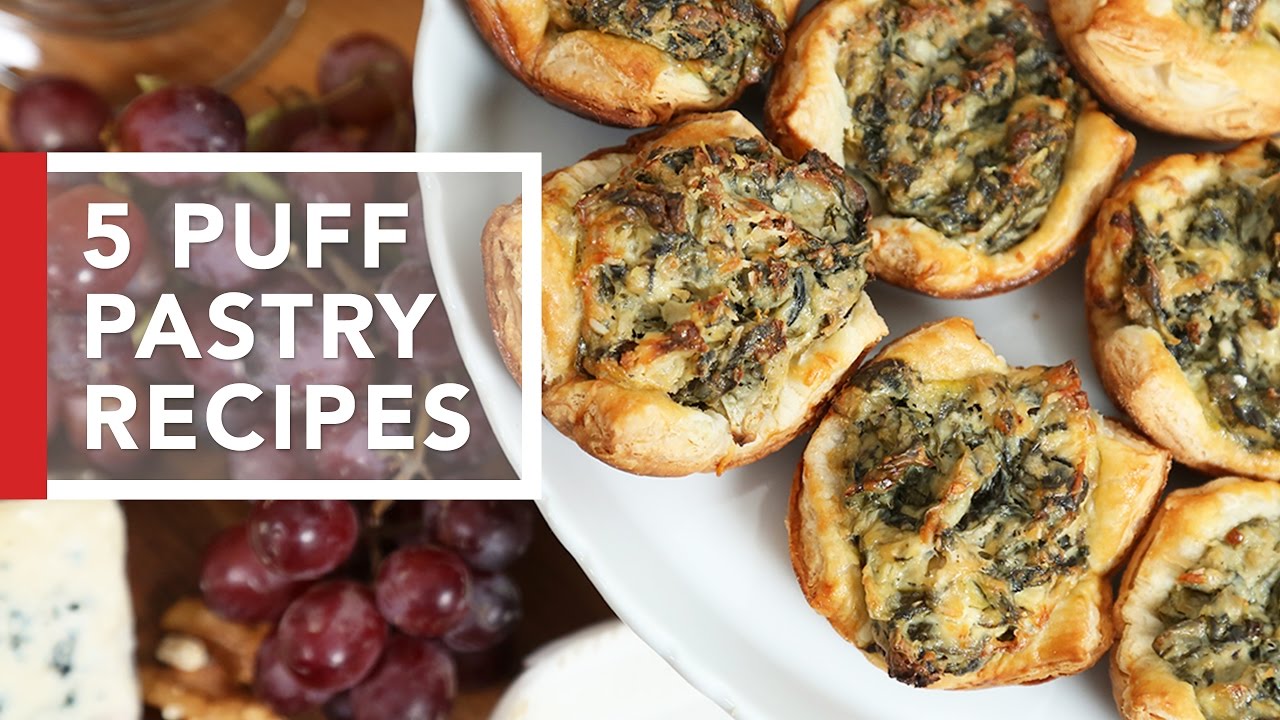 5 Puff Pastry Recipes | Quick & Easy Appetizers