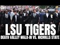 LSU Tigers Tiger Walk Entrance With LSU Players & Brian Kelly for Home Opener vs. Nicholls