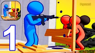 Dusk WarZ - Gameplay Walkthrough Part 1 Tutorial Day 1-6 Stickman Zombie Tower Defense Game screenshot 5