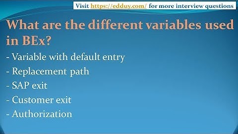 SAP BIBW Interview Questions and Answers for freshers and experienced– Part 8