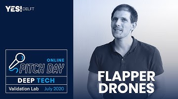 DeepTech Validation Lab 2020 Pitch - Flapper Drones