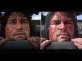 Rdr2  comparison of trailer graphics vs game graphics