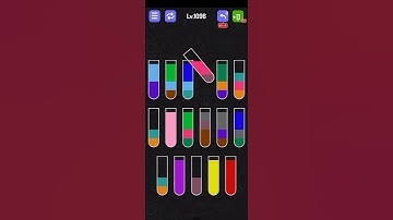Water sort puzzle LV 1096