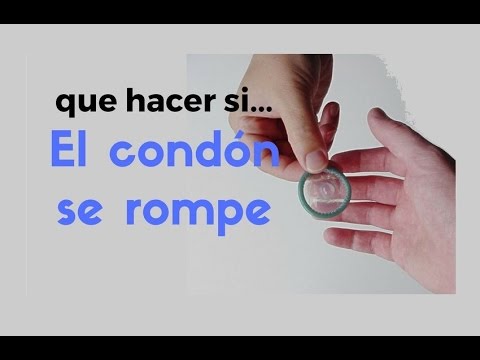 Video: Que No Cunda El Pánico: Que Hacer Si Se Rompe Un Condón