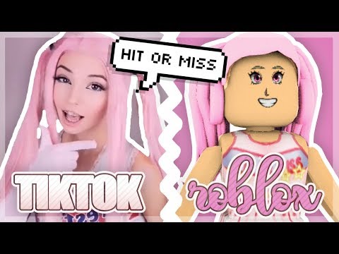 Recreating Cringey Tiktoks On Roblox - i tried recreating the hit or miss tik tok in roblox