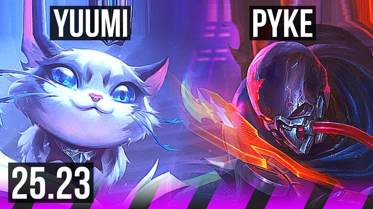 YUUMI & Lucian vs PYKE & Kalista (SUP) | KR Diamond | 25.23