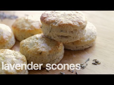 How to Make Lavender Scones