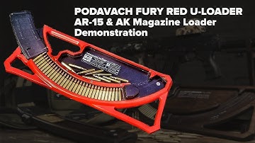 Podavach U-LOADER AR-15 & AK Magazine Loader Demonstration