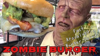 ZOMBIE BURGER AND DRINK LAB! A Burger Joint for the UNDEAD, in Des Moines, Iowa.