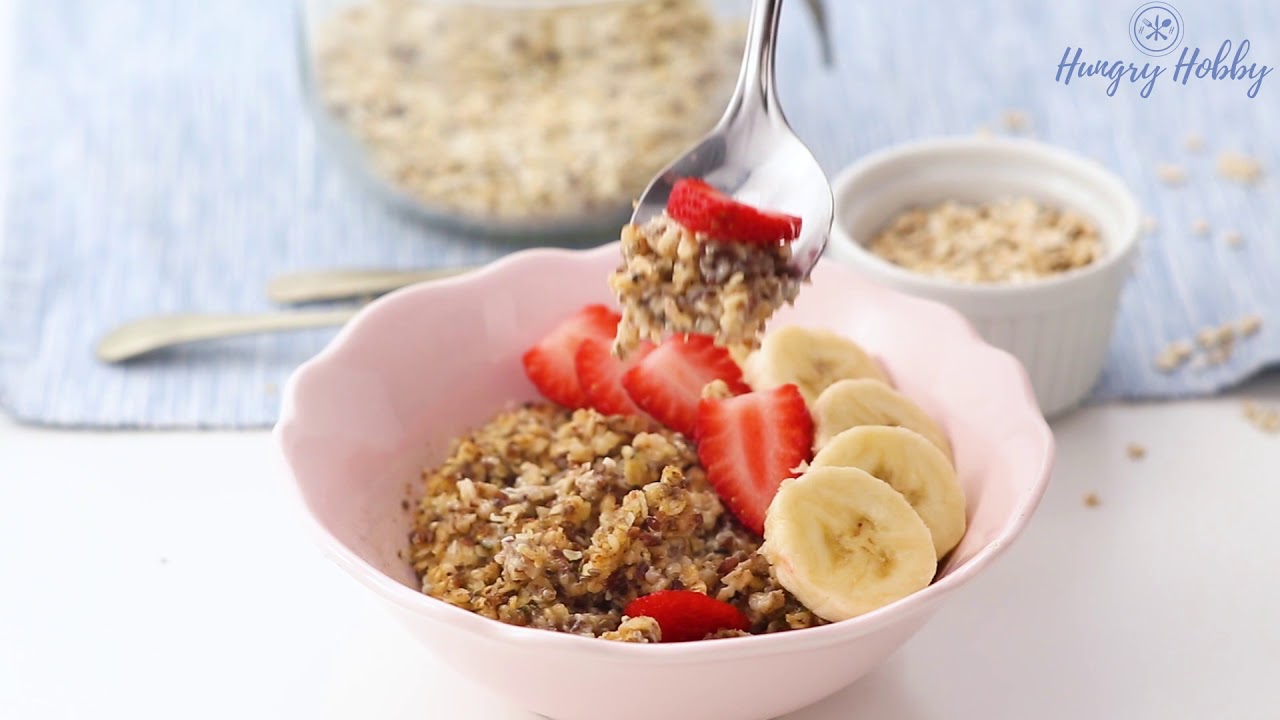 How to Make Anti-Inflammatory Instant Oat (or Overnight Oats) - YouTube