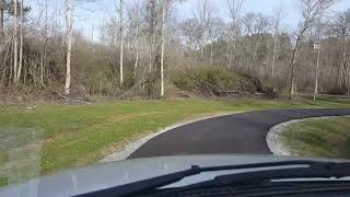 We figured out where mister Boulderdash lives at. He has a nice driveway with a cool concrete bridge. This was in February of 2017. 