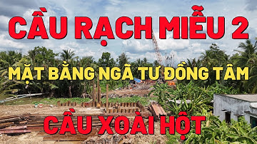 CẦU RẠCH MIỄU 2 - TRÊN ĐƯỜNG ĐT870 ĐỊA PHẬN TIỀN GIANG @diachitiengiang